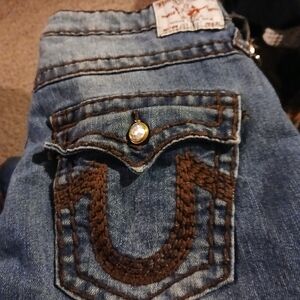 True Religion Women's Blue Jeans